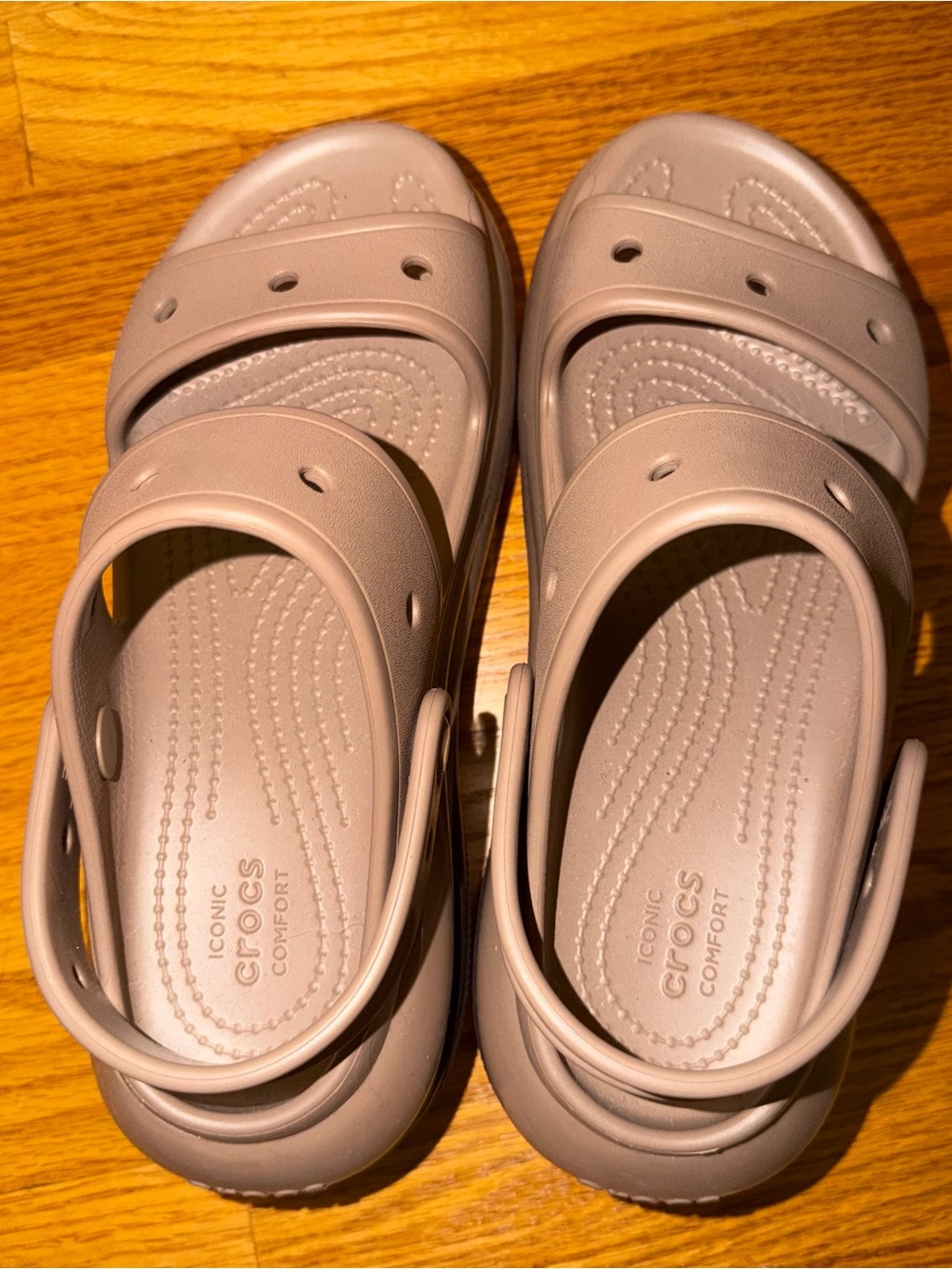 Crocs Mega Crush Sandals - Latte - Picture 2 of 8